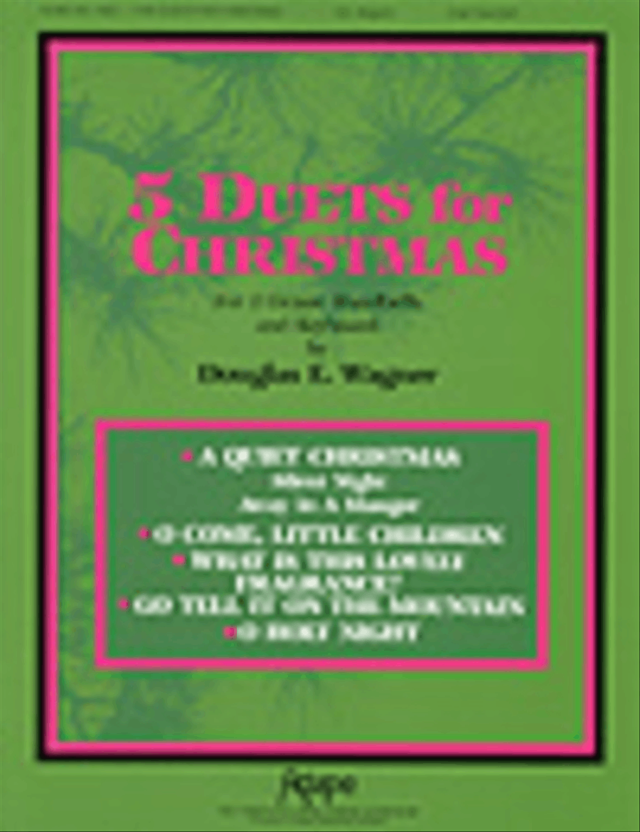 Five Duets for Christmas Five Duets for Christmas Percussion scores gallery preview page 1