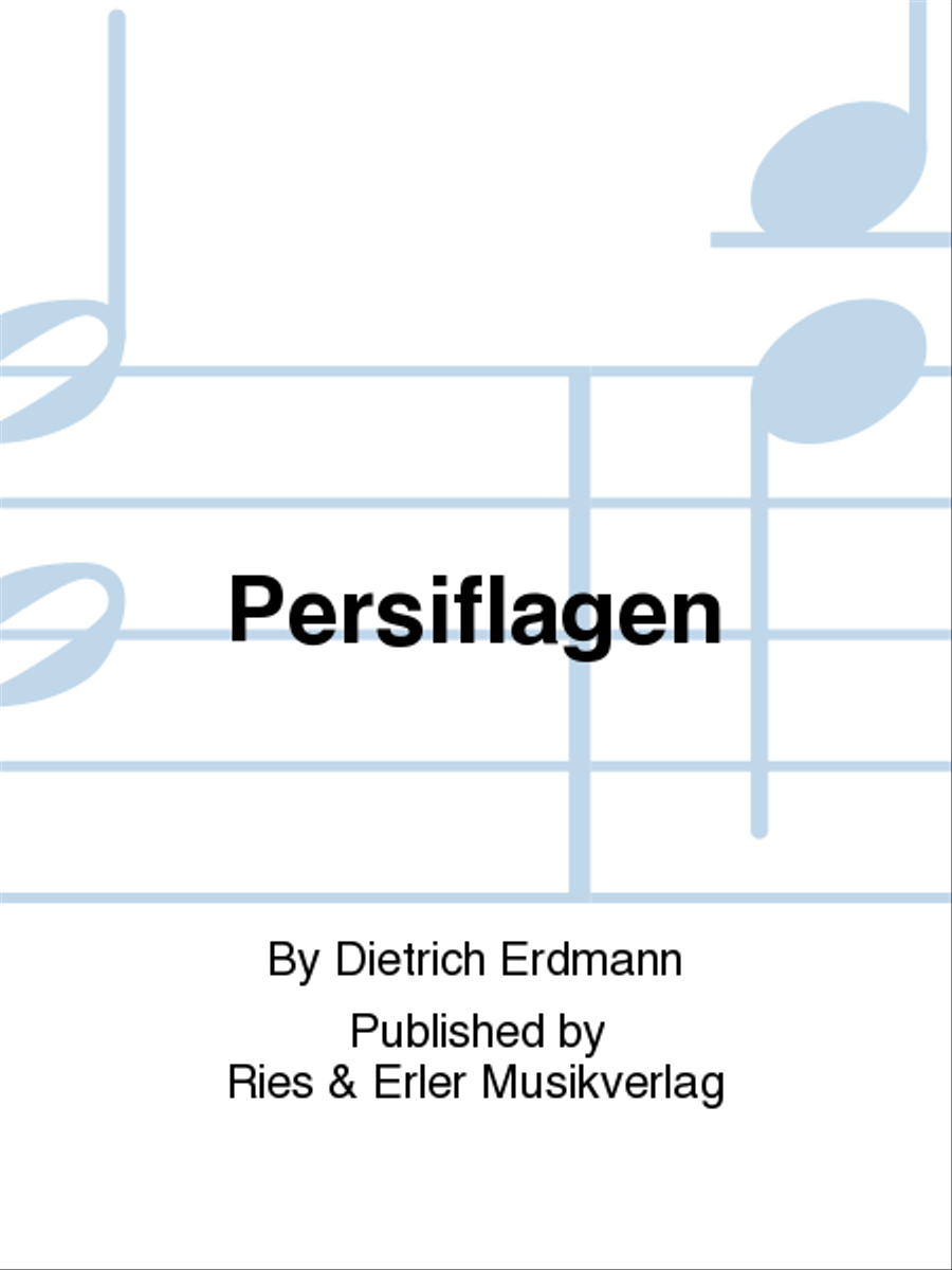 Persiflagen Saxophone Quartet scores gallery preview page 1