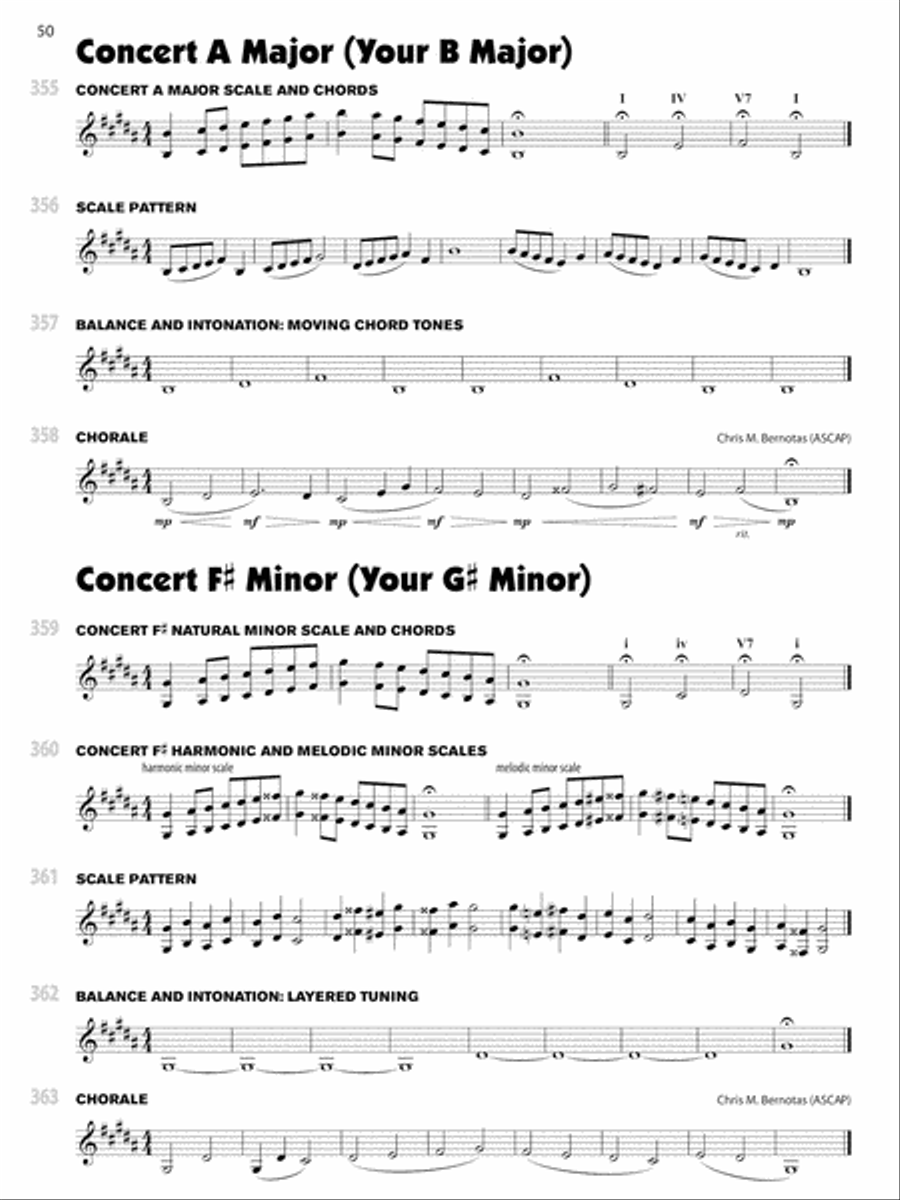 Sound Innovations for Concert Band -- Ensemble Development for Advanced Concert Band Concert Band Methods scores gallery preview page 5