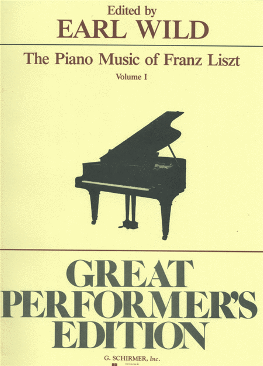 Piano Music of Franz Liszt – Volume 1 Piano Solo scores gallery preview page 1