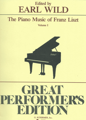 Book cover for Piano Music of Franz Liszt - Volume 1