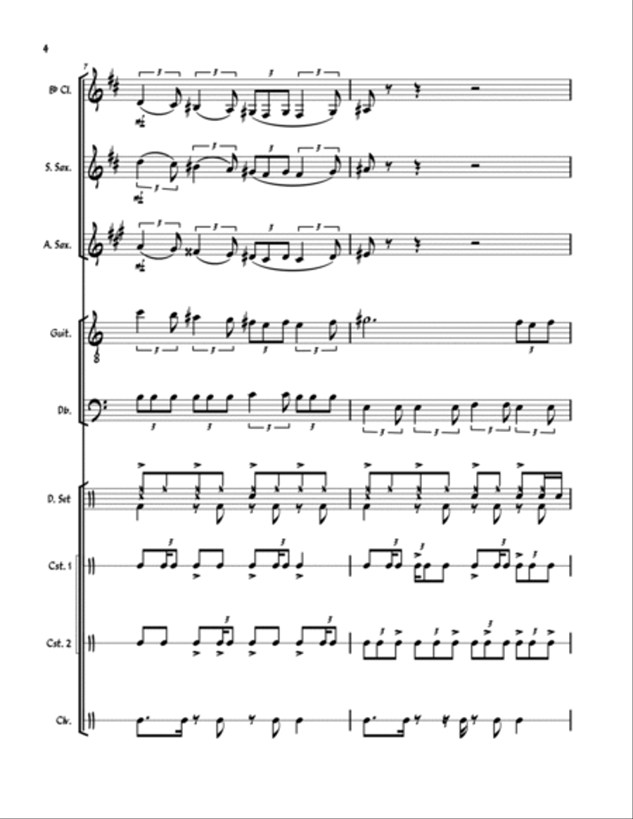 Point Taken Jazz Ensemble scores gallery preview page 4