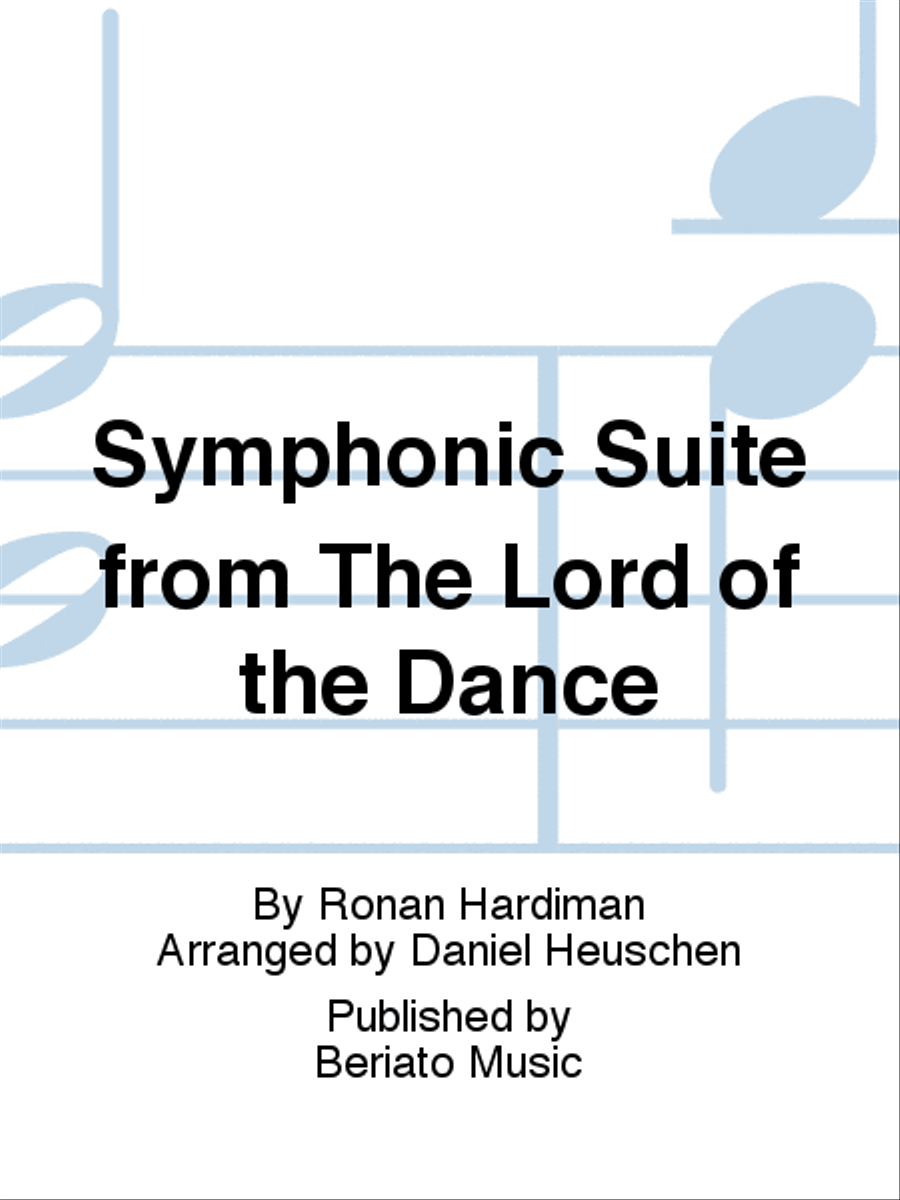 Symphonic Suite from The Lord of the Dance Concert Band scores gallery preview page 1