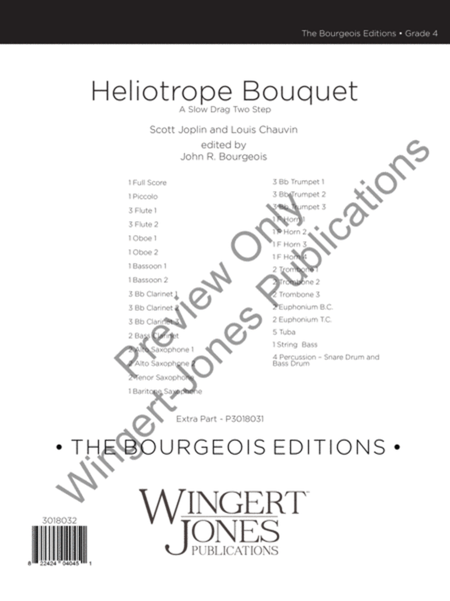 Heliotrope Bouquet - Full Score