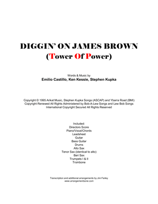 Book cover for Diggin' On James Brown
