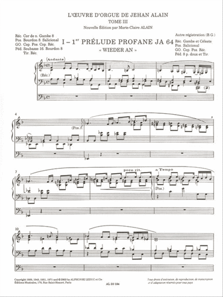 L'oeuvre d'Orgue – Tome 3 Organ scores gallery preview page 2