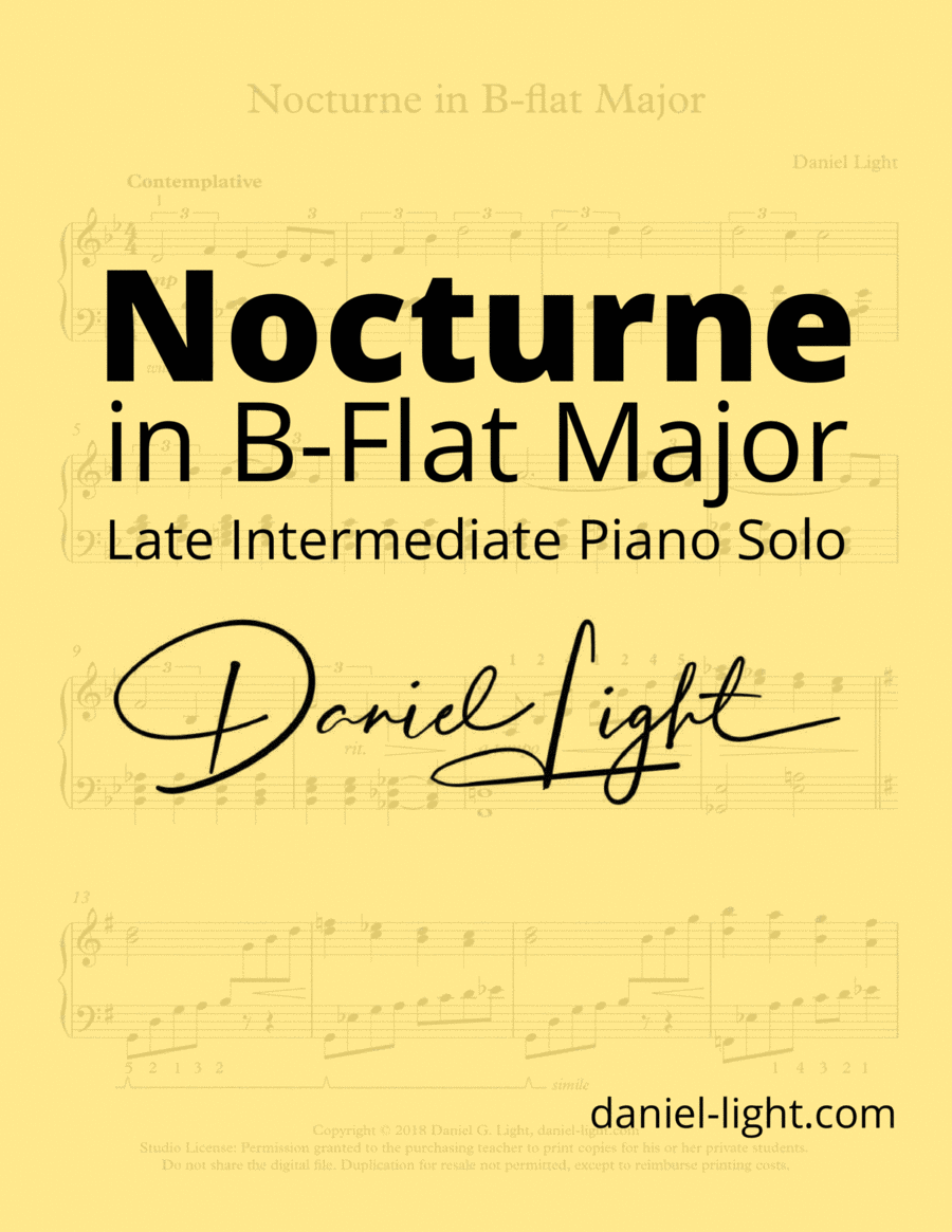 Nocturne in B-flat Major image number null