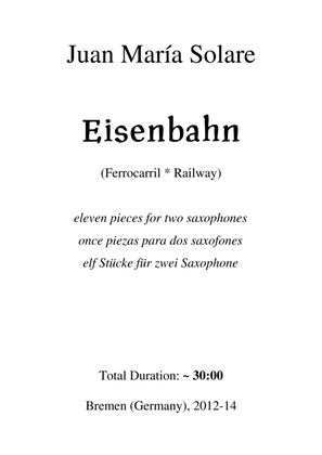 Eisenbahn [11 pieces for 2 saxophones]
