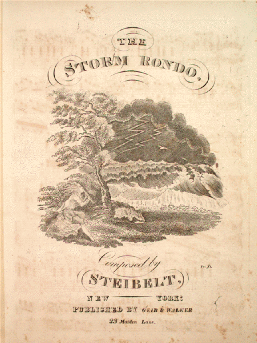 The Storm Rondo Piano Solo scores gallery preview page 1