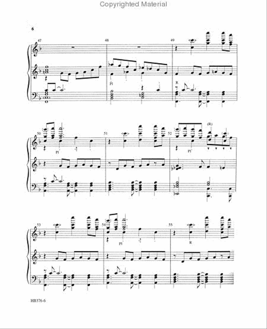 Creation's Dawn: A Prairie Hymn 5-Octaves scores gallery preview page 3