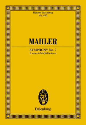 Book cover for Symphony No. 7 E minor