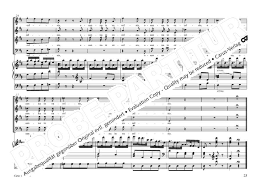 Mass in G Major Mass in G Major 4-Part scores gallery preview page 28