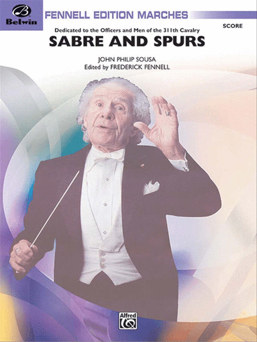 Sabre and Spurs (March of the American Cavalry) Concert Band scores gallery preview page 1