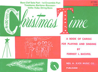 Book cover for Christmas Time - 1st Ensemble Bc Book