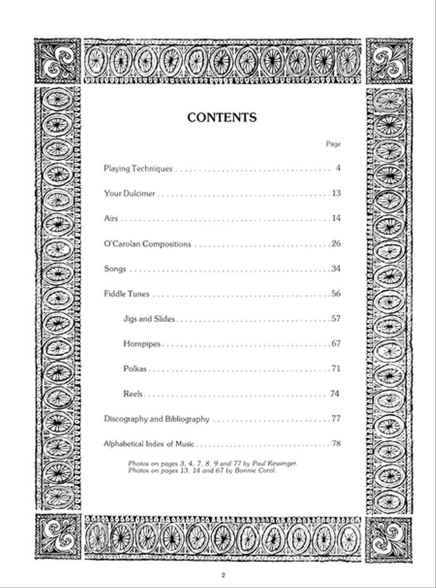 The Irish Dulcimer The Irish Dulcimer Dulcimer scores gallery preview page 3