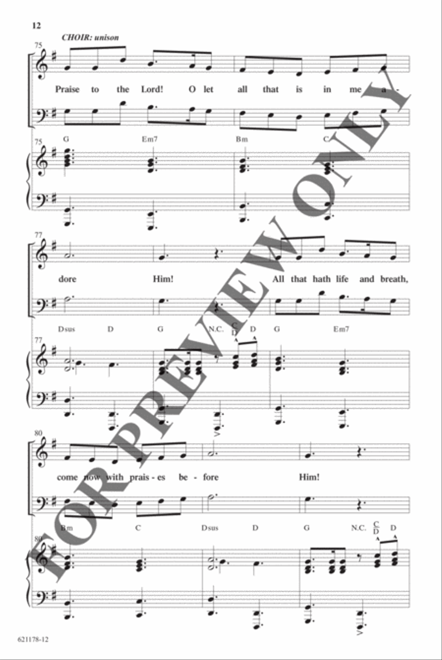Well Seasoned Praise 4 - Choral Book Choir scores gallery preview page 13