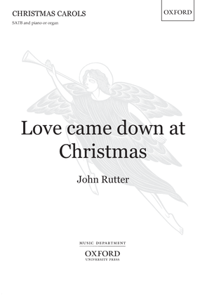 Book cover for Love came down at Christmas