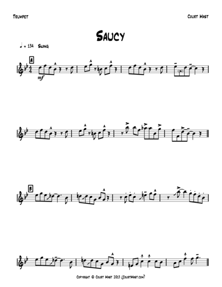 Saucy - Trumpet Solo image number null