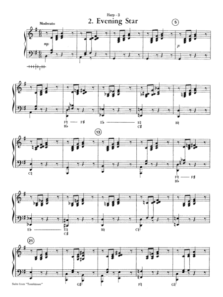 Suite from Tannhäuser: Harp