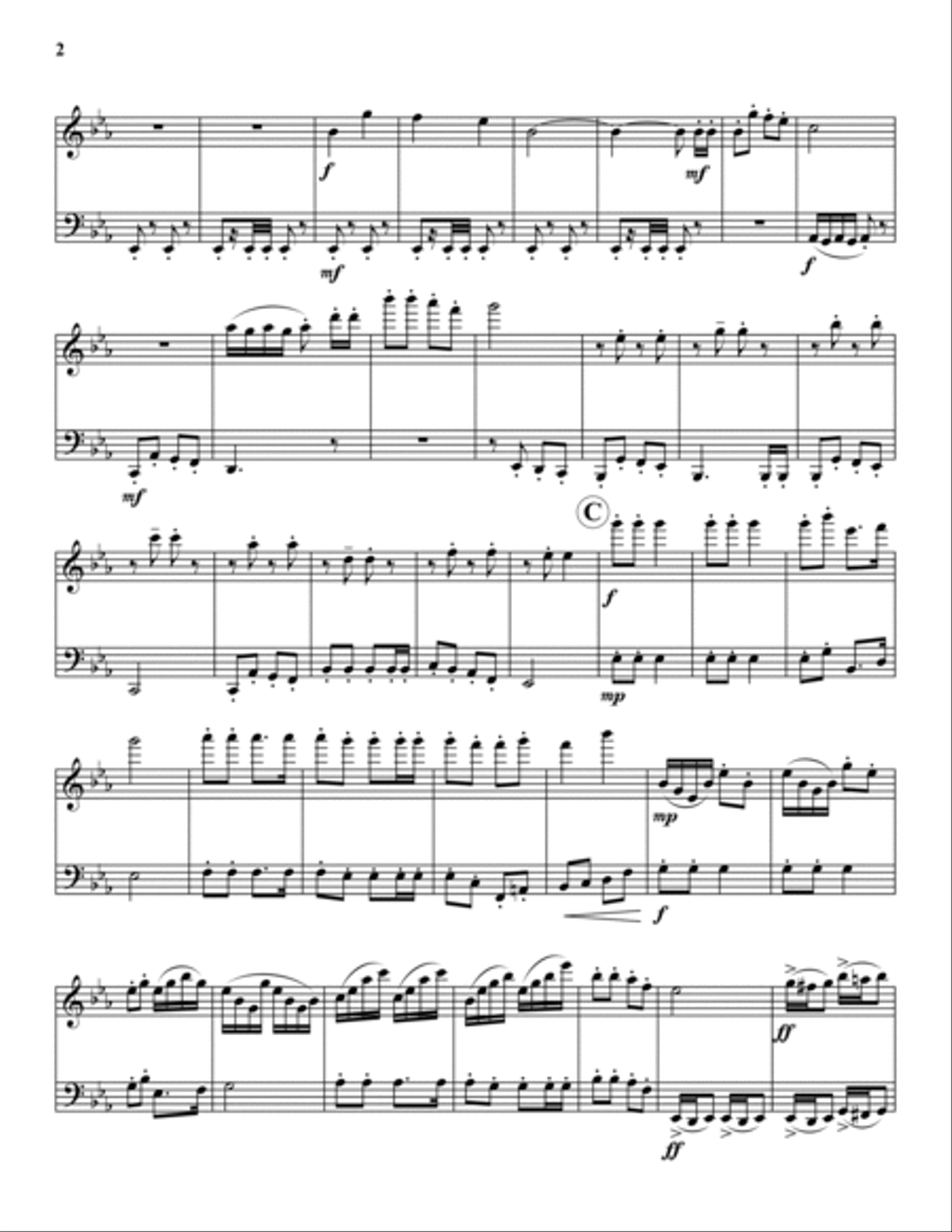 Christmas Duets Flute scores gallery preview page 2