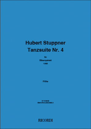 Book cover for Tanzsuite nr. 4