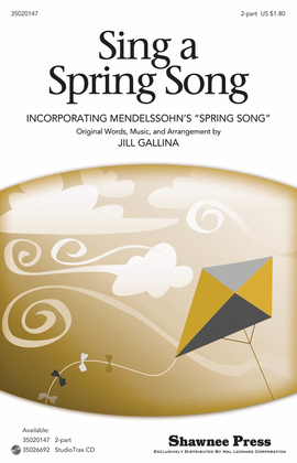 Book cover for Sing a Spring Song