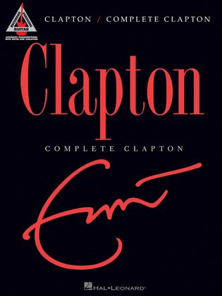 Book cover for Eric Clapton – Complete Clapton