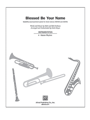 Book cover for Blessed Be Your Name