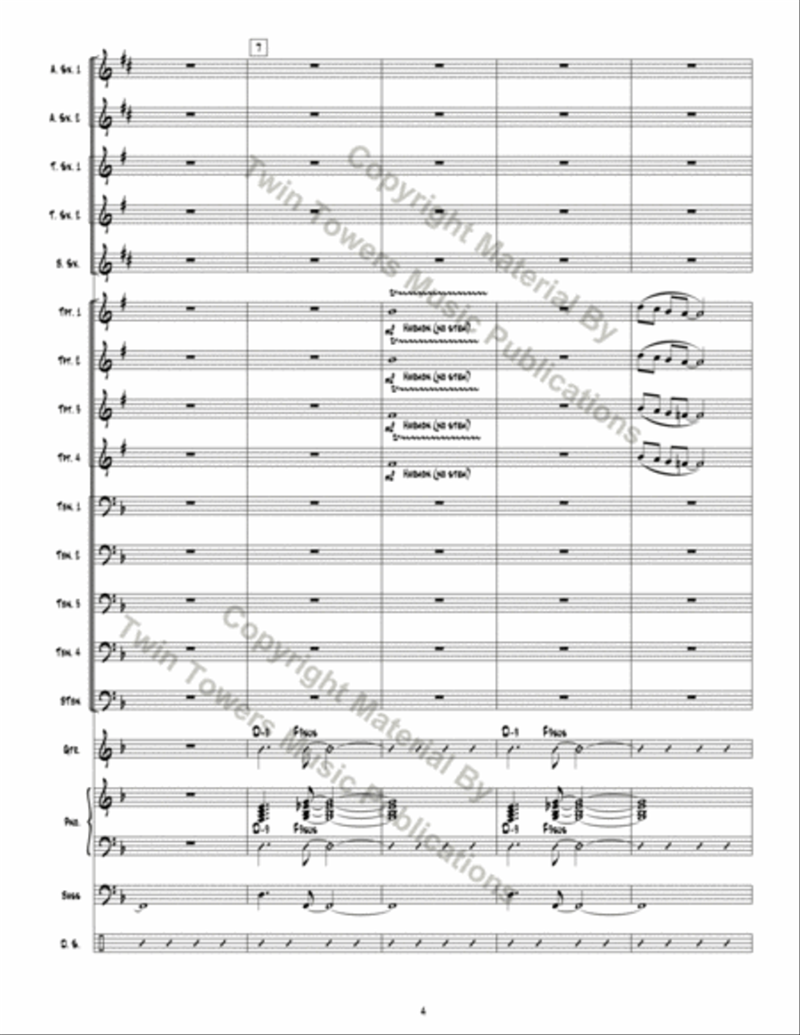 Far Out Far Out Jazz Ensemble scores gallery preview page 5