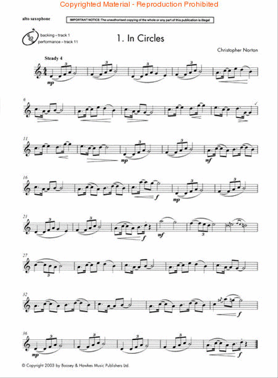 R & B Ripple R & B Ripple Saxophone Solo scores gallery preview page 2