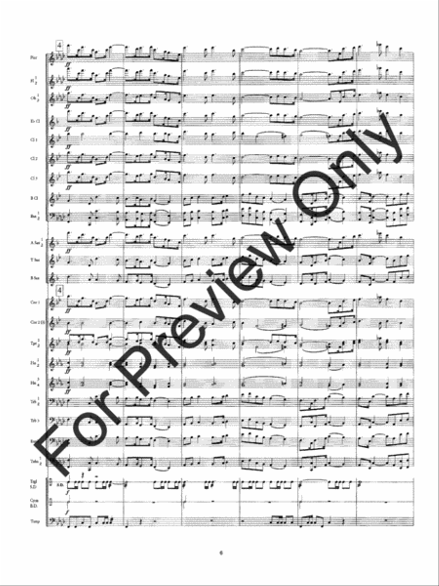 Symphony #3 Slavyanskaya - Full Score