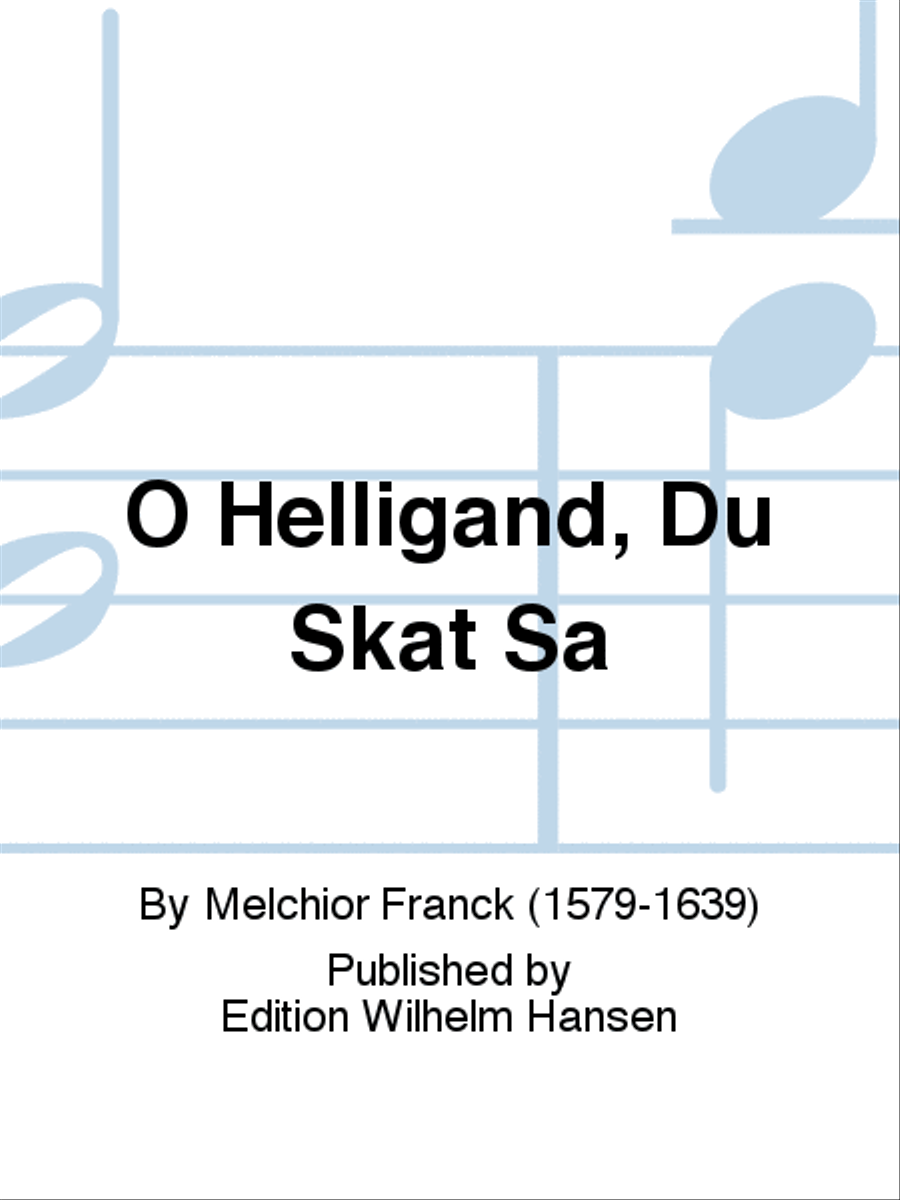 O Helligånd, Du Skat Så Choir scores gallery preview page 1