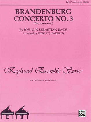 Book cover for Brandenburg Concerto No. 3 (First Movement)