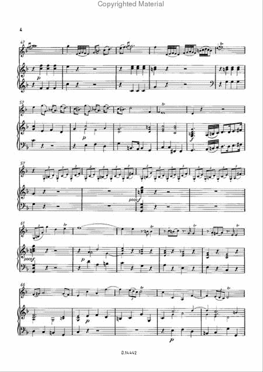 Concerto F-Dur Concerto F-Dur School and Community scores gallery preview page 5