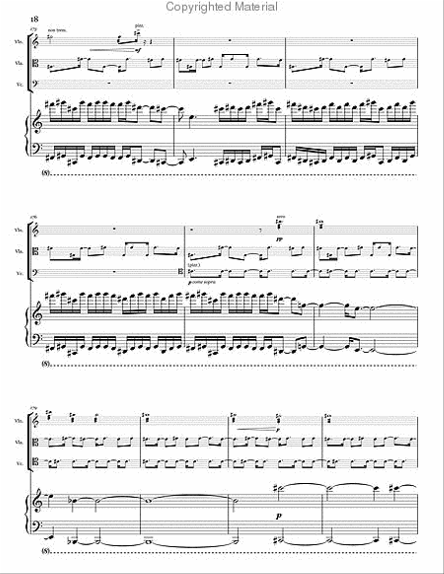 FAULT LINES Chamber Music scores gallery preview page 11