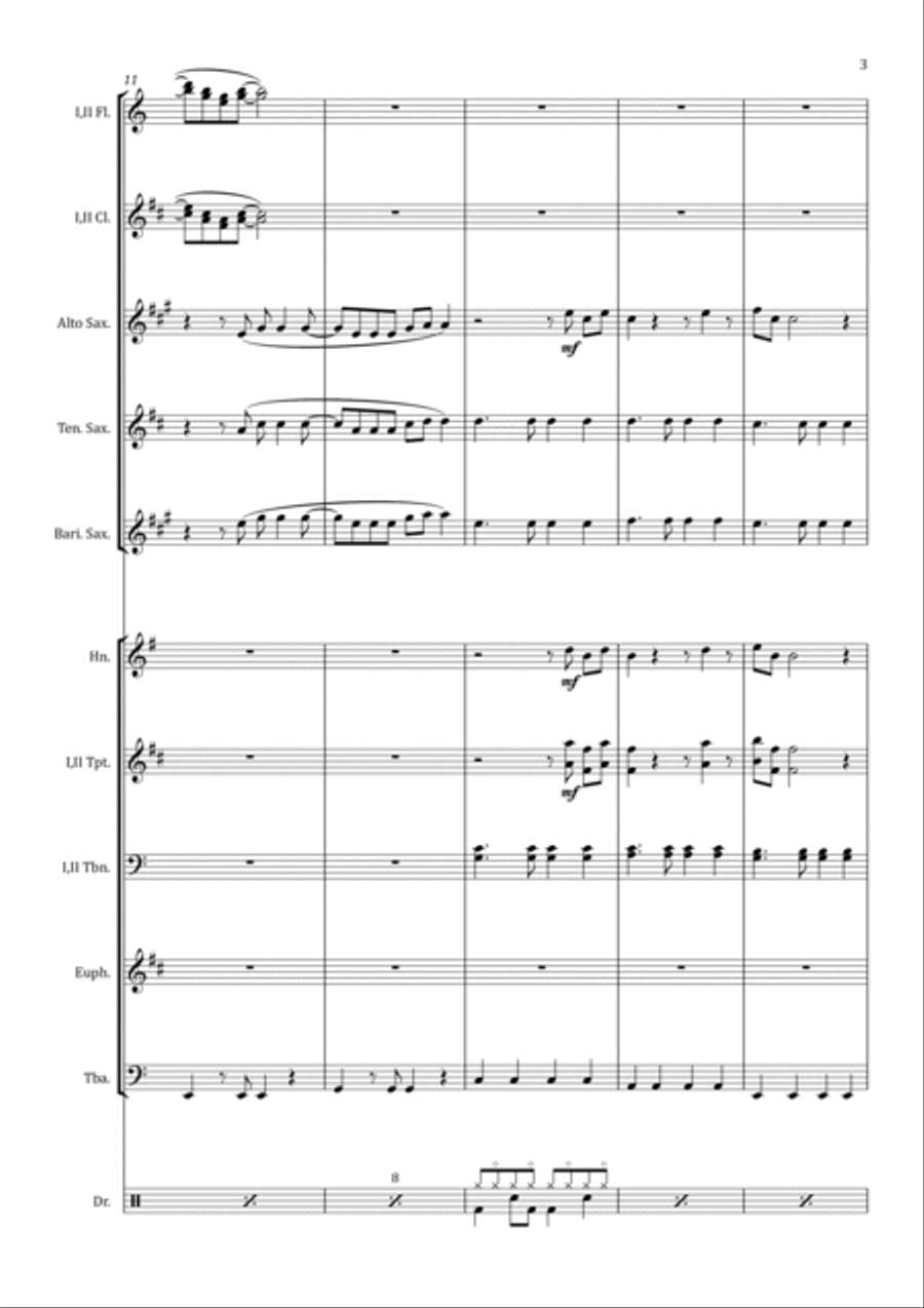 Save Your Tears Clarinet scores gallery preview page 3