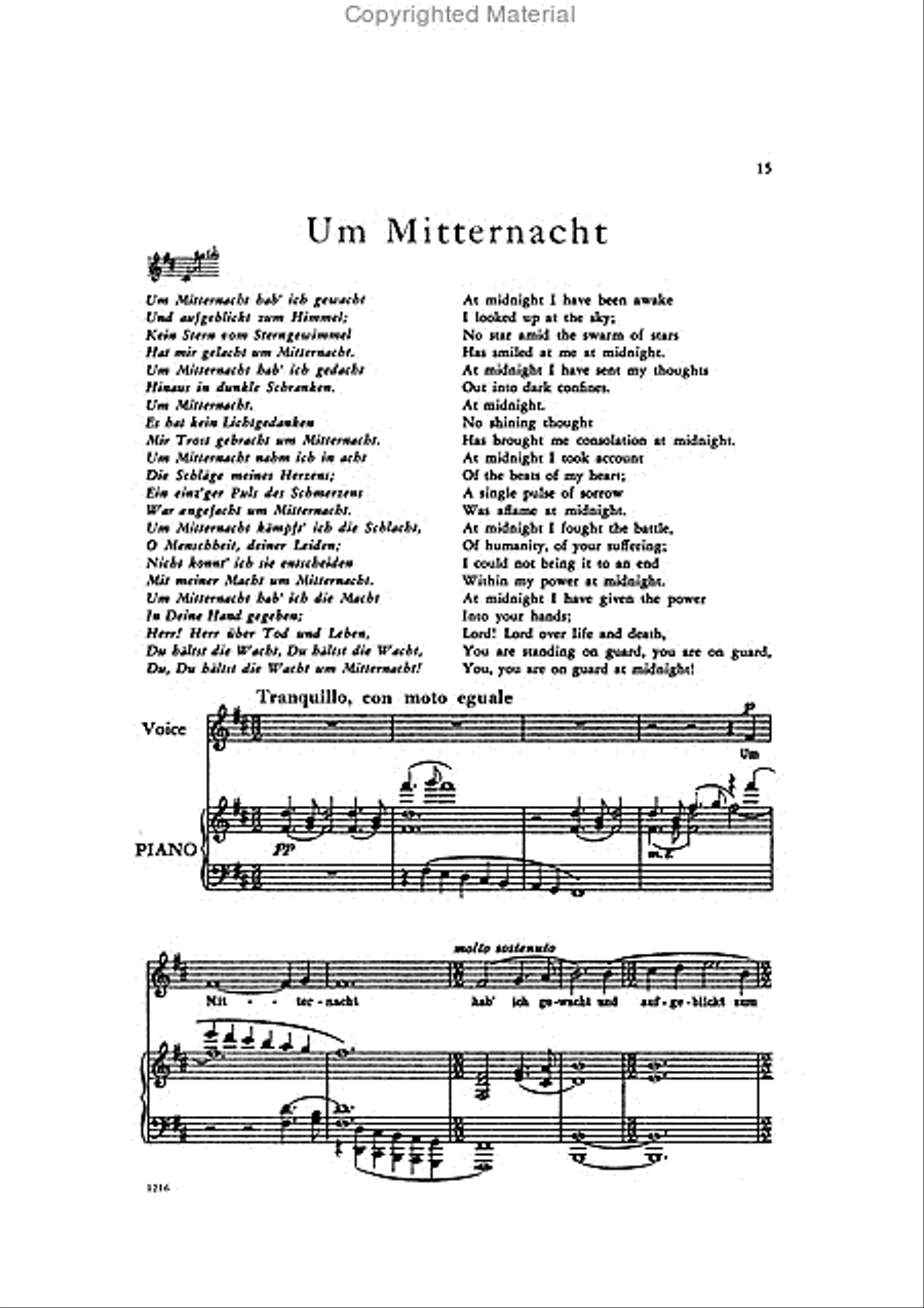 24 Songs In Four Volumes (G. &. E.): Volume IV - High High Voice scores gallery preview page 4