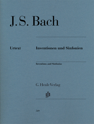 Book cover for Inventions and Sinfonias