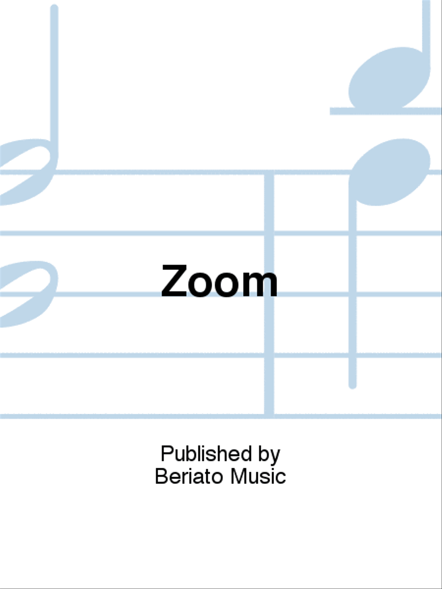 Zoom Piano, Vocal, Guitar scores gallery preview page 1