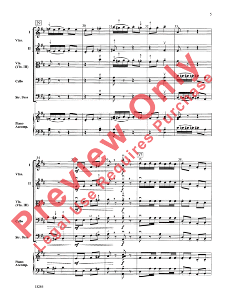 Fiddle Finger Frenzy Fiddle Finger Frenzy String Orchestra scores gallery preview page 6