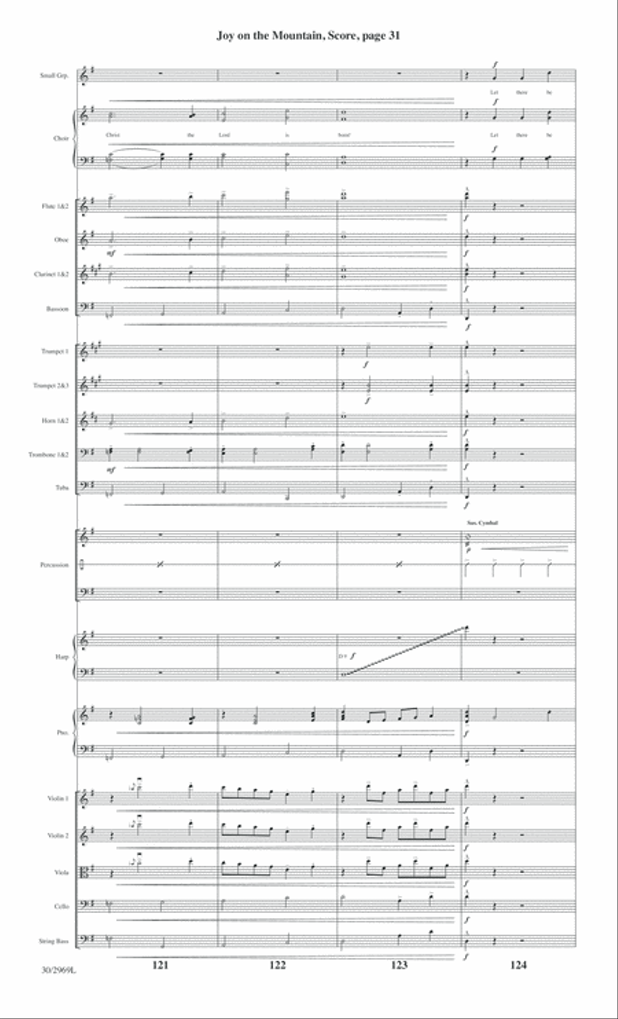 The Heart of Christmas - Full Score Choir scores gallery preview page 160