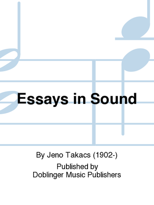 Essays in Sound