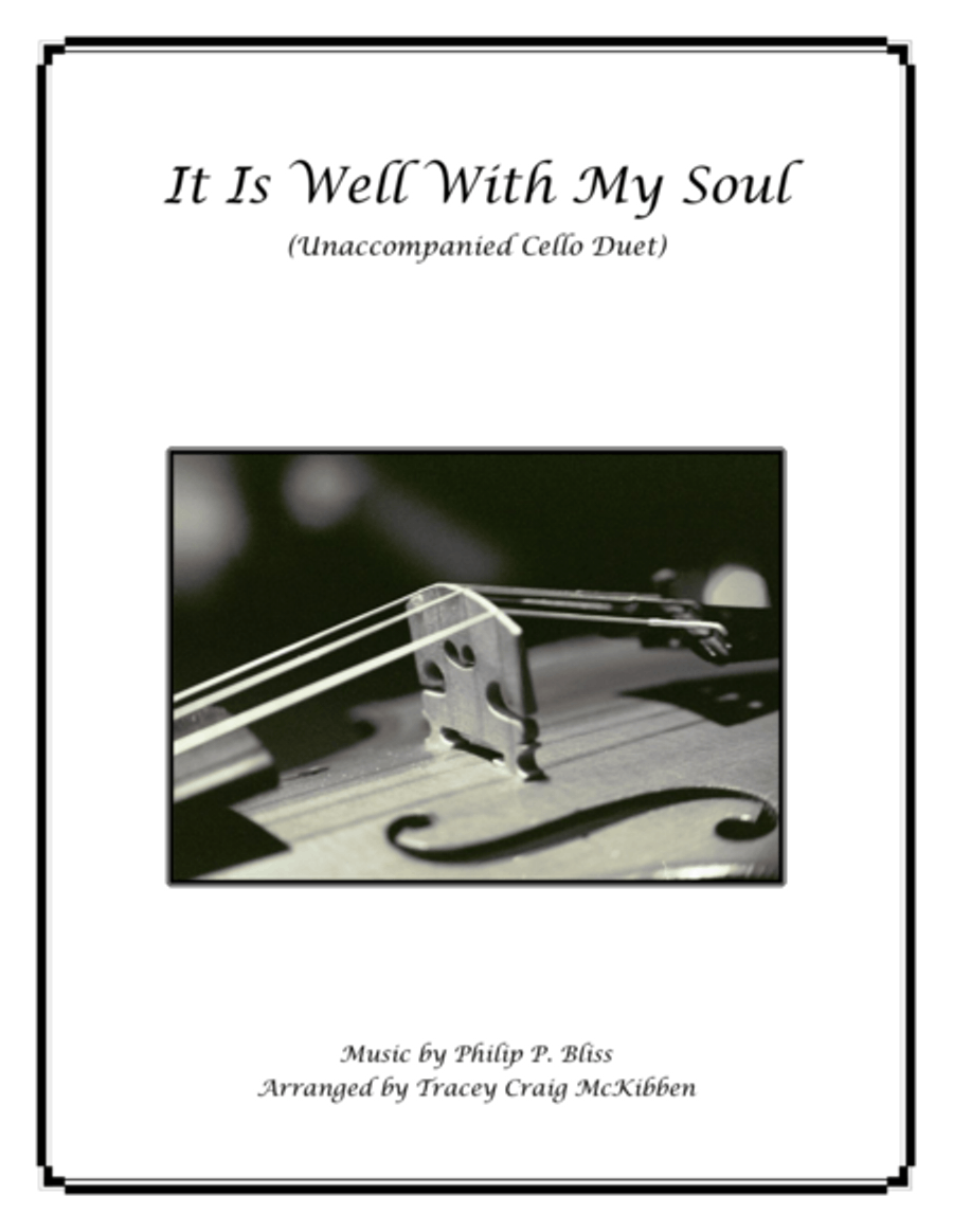 It Is Well With My Soul for Cello Duet String Duet scores gallery preview page 1