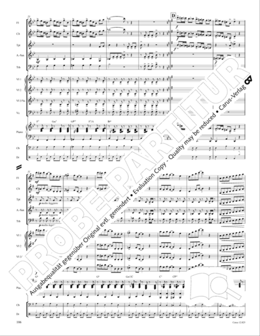 Circus Allegro Circus Allegro Choir scores gallery preview page 107