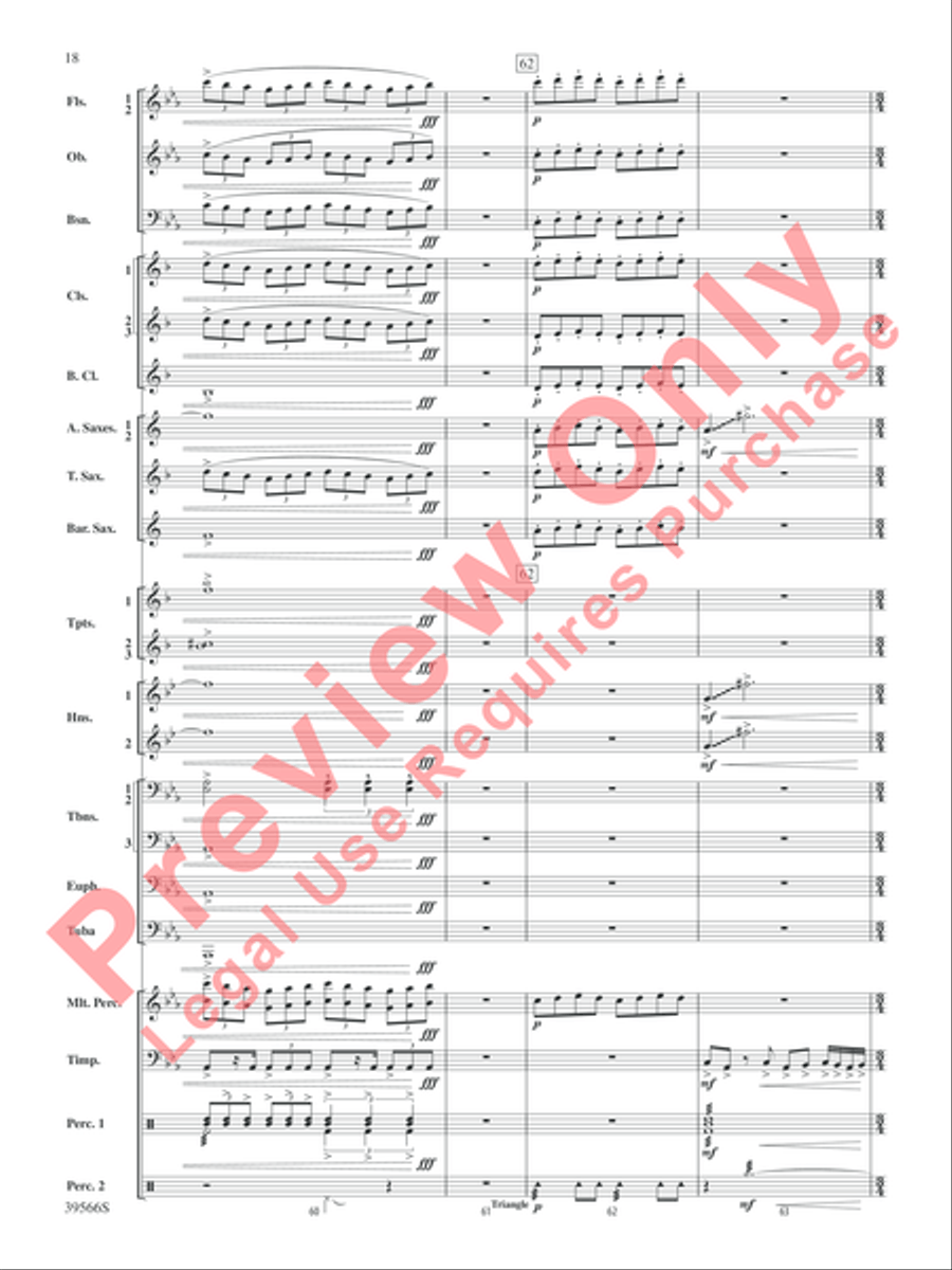At the Movies with Danny Elfman Concert Band scores gallery preview page 19