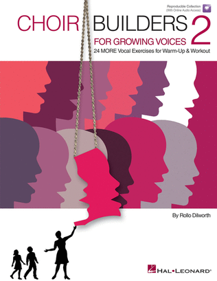 Book cover for Choir Builders for Growing Voices 2
