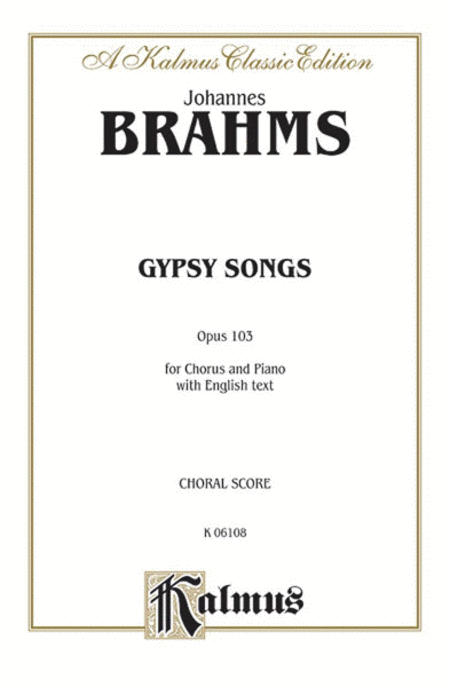 Gypsy Songs, Op. 103