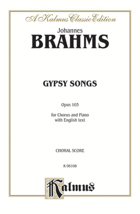 Book cover for Gypsy Songs, Op. 103