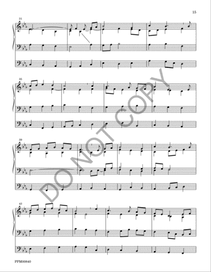 I Sing the Almighty Power of God: Organ Voluntaries on the Hymn Tunes of Ralph Vaughan Williams Volume III Organ scores gallery preview page 18