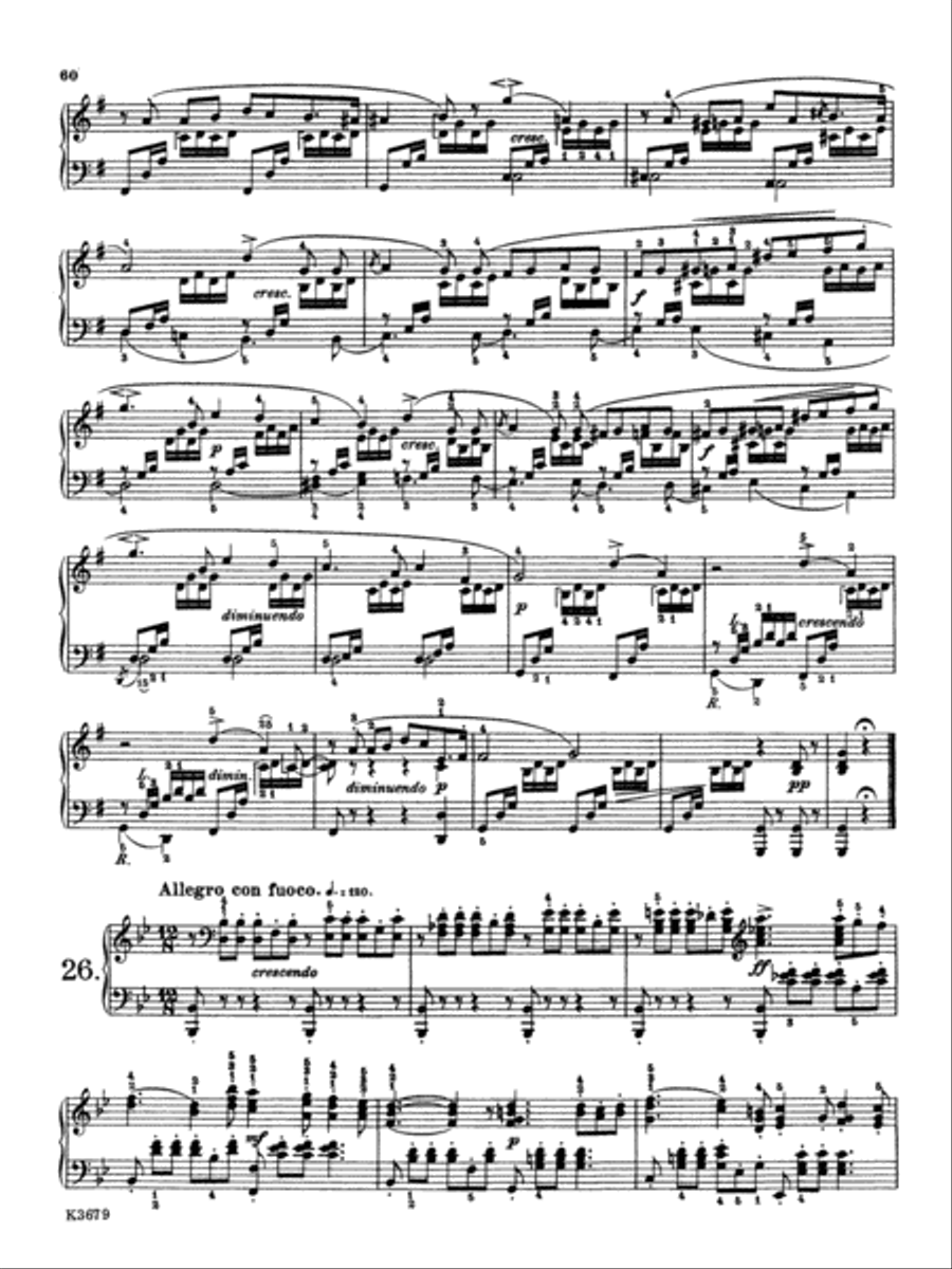 Song Without Words, Opus 62, No. 2 Piano Solo scores gallery preview page 1
